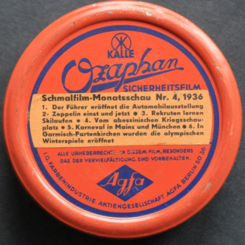Kalle Ozaphan Agfa-Film "Monatsschau Nr. 4" Automobile-Exhibition Berlin 1936 (10403)
